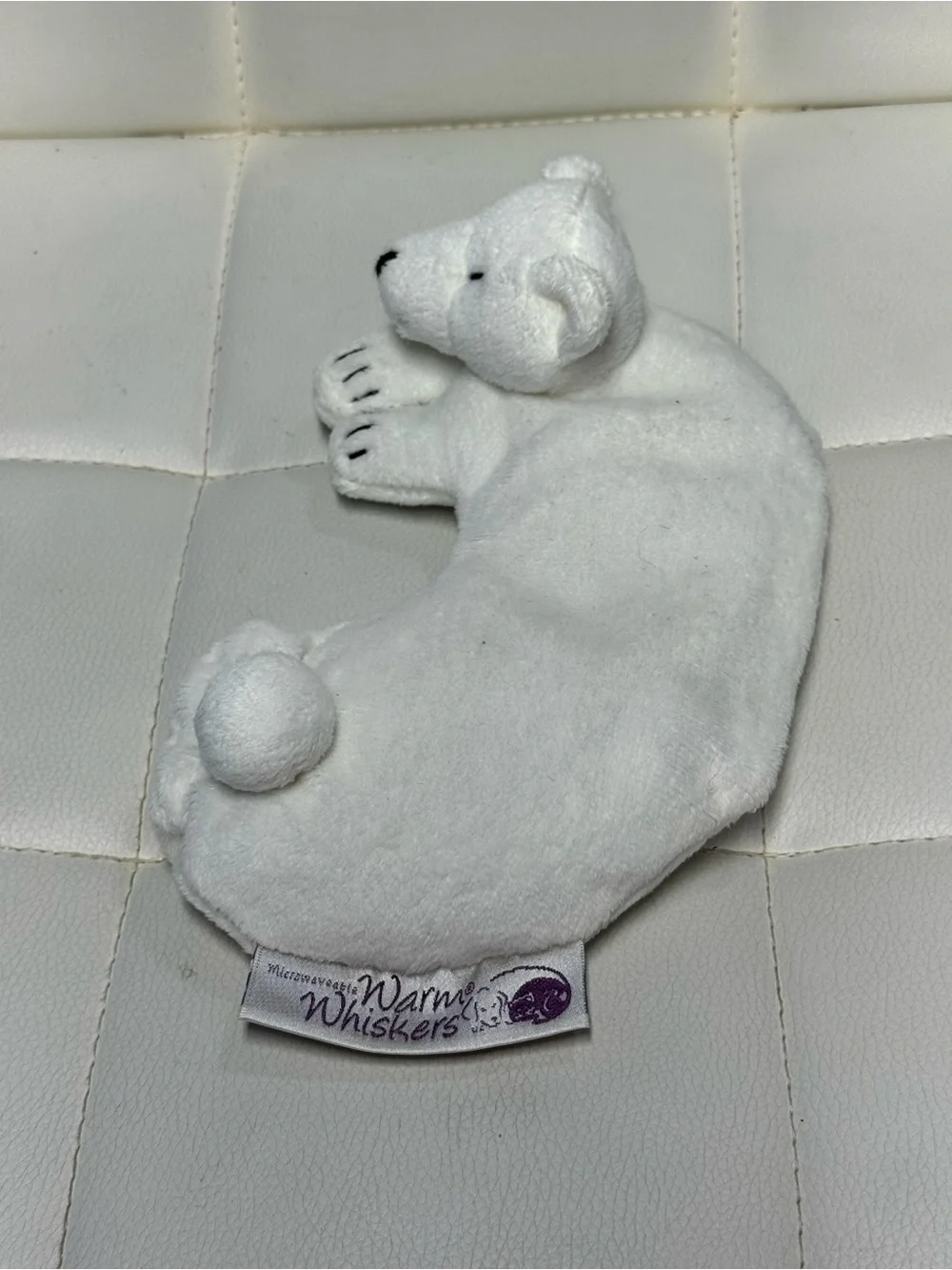 Warm Whiskers Microwavable Polar Bear Heat Cold Aromatherapy Plush Stuffed